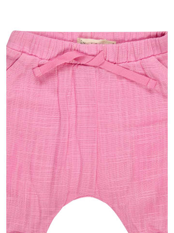 Sterntaler Hose Leinenoptik in rosa