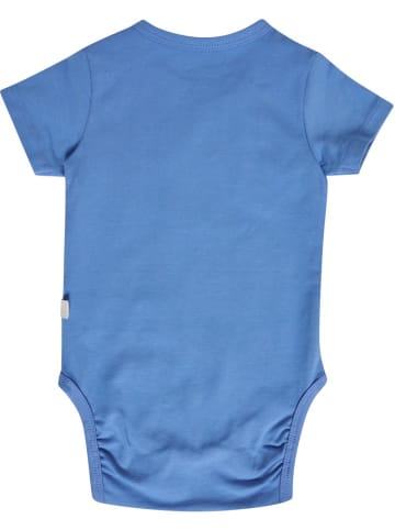 Hummel Kinder Kurzarmbody in Blau