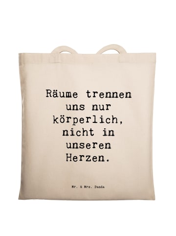 Mr. & Mrs. Panda Schultasche Spruch Trennung von den Eltern mit ... in Creme