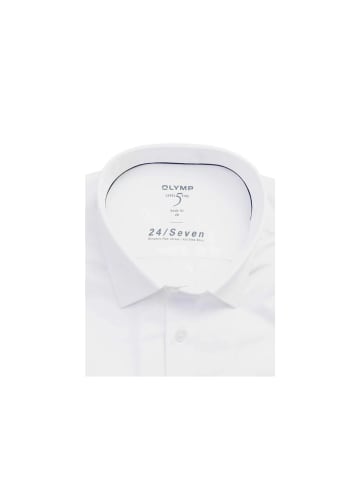 OLYMP Langarm FreizeitHemd für Herren in weiß