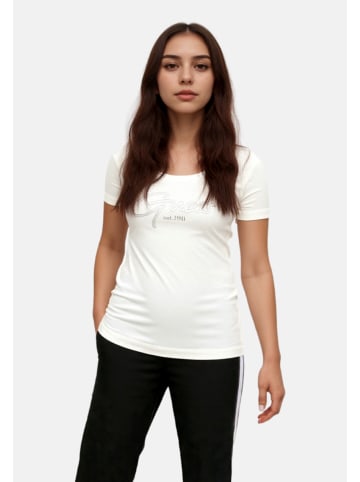 Guess T-Shirt 'Guess Script' in weiß