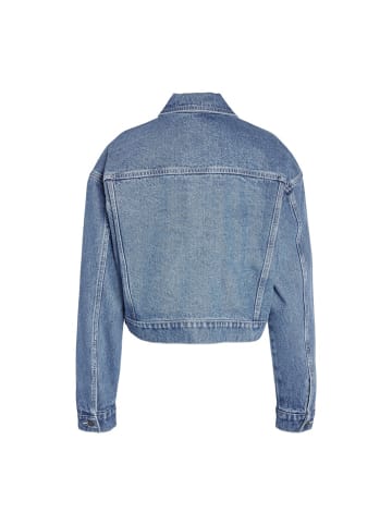 Noisy may Jeansjacke in Medium Blue Denim