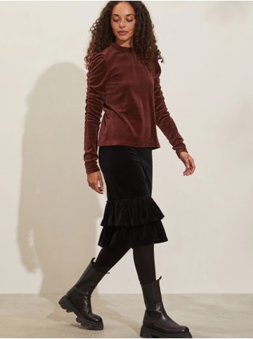 Odd Molly Top Marion in TRUFFLE BROWN