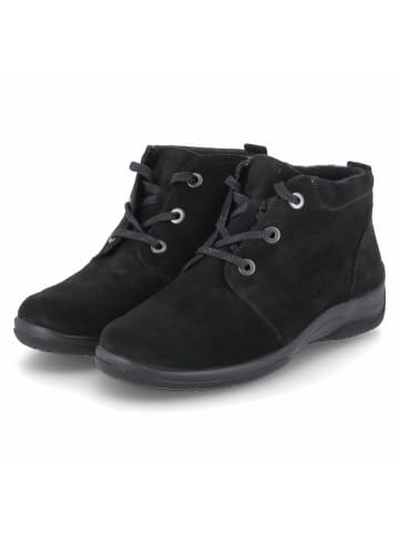 WALDLÄUFER orthopädischer Stiefel mit Warmfutter in schwarz