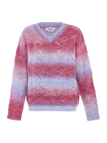 Sidona Sweater in LILA MEHRFARBIG