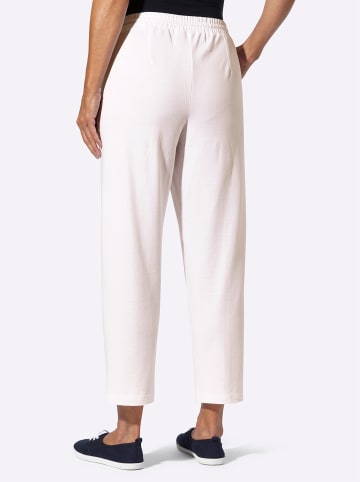 Sieh an! Sweathose in weiß