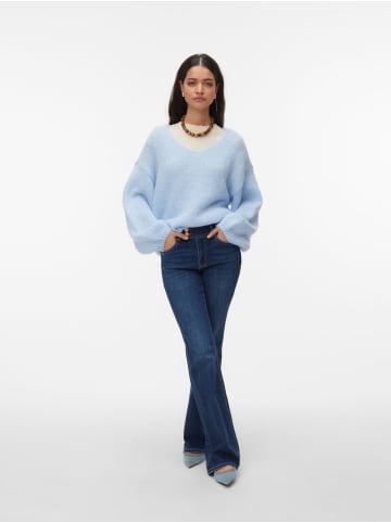 Vero Moda Strickpullover in Cashmere Blue