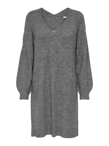 JDY Strickkleid in Dark Grey Melange