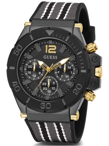 Guess Quarzuhr GW0415G3 in schwarz