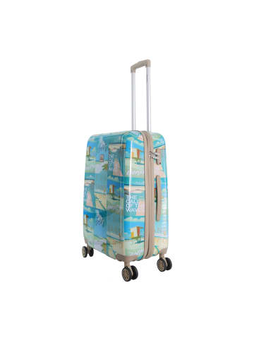 Saxoline Koffer Coastal Beauty in multicoloured