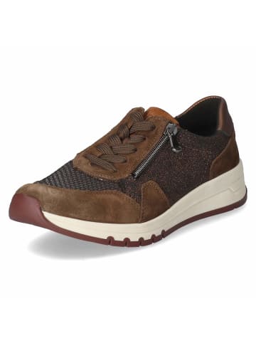 WALDLÄUFER orthopädischer Schnürhalbschuh in braun