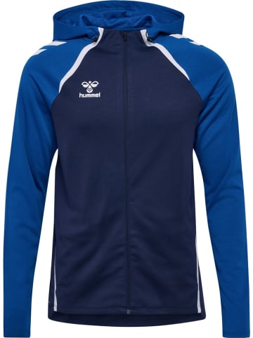 Hummel Trainingsjacke "Lead 2.0 Zip Hoodie" in Blau