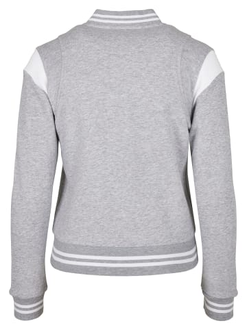 Urban Classics College Jackets in grey/white