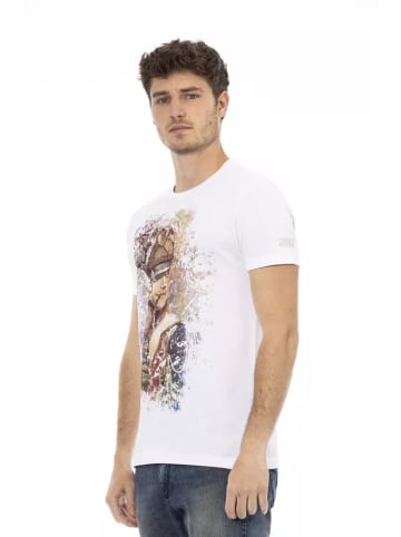 Trussardi Action Weiß Baumwolle T-Shirt
