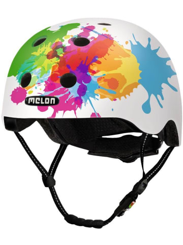 Melon Helmets City-Fahrradhelm "All Stars" in weiß