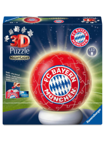 Ravensburger Verlag GmbH Spiel - 3D Puzzle-Ball Nachtlicht FC Bayern München
