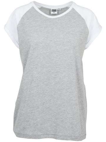 Urban Classics T-Shirts in grey/white