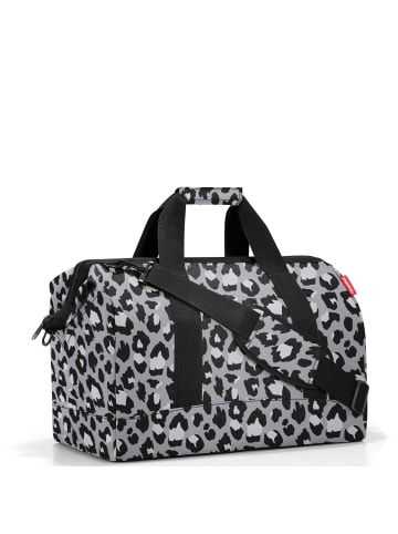 Reisenthel travelling allrounder L - Reisetasche 48 cm (leo vanilla) in leo nero