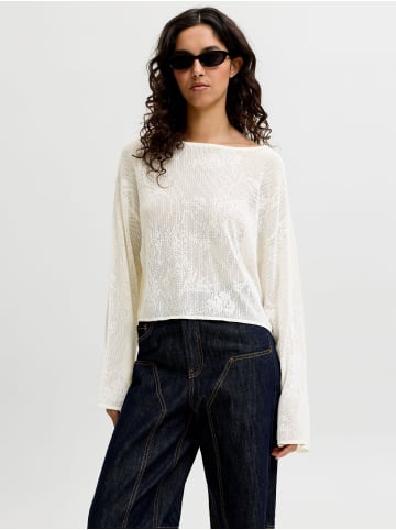 JJXX Strickpullover in Cloud Dancer