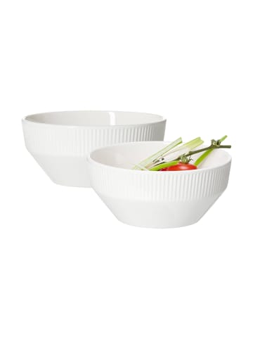 Ritzenhoff & Breker 2er Set Servierschalen Kelly ø 17,5 cm in weiß