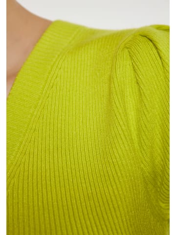 Swirly Damen Cardigan in LIMETTE