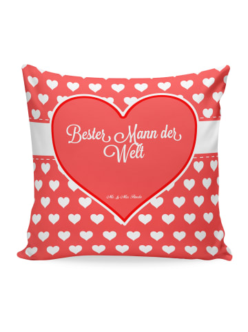 Mr. & Mrs. Panda Sofakissen Mann mit Spruch in Keine Angabe