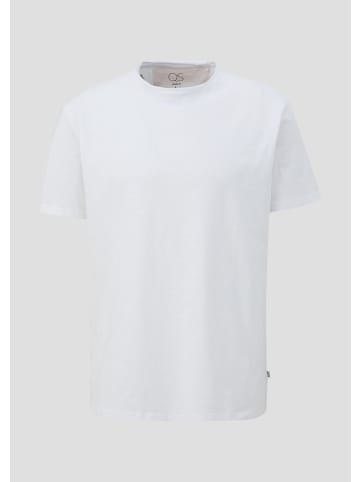 QS T-Shirt in 0100_weiß
