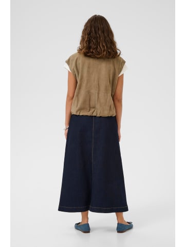 CULTURE Weste CUannemie Casual fit in Dune