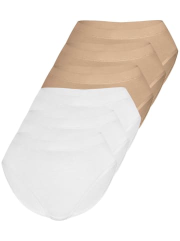 Sassa 6er Sparpack Slip Mini in skin white