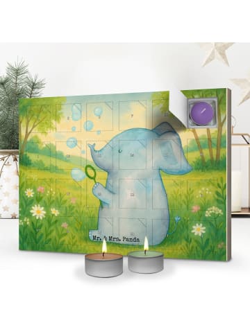 Mr. & Mrs. Panda Adventskalender Elefant Seifenblasen Design ohn... in Weiß