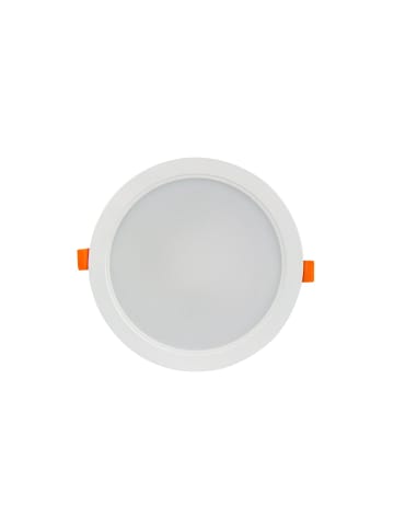 LED Line Downlight Einbau 145mm Deckenleuchte 12 Watt 1250lm (4000K neutralweiß in Weiß