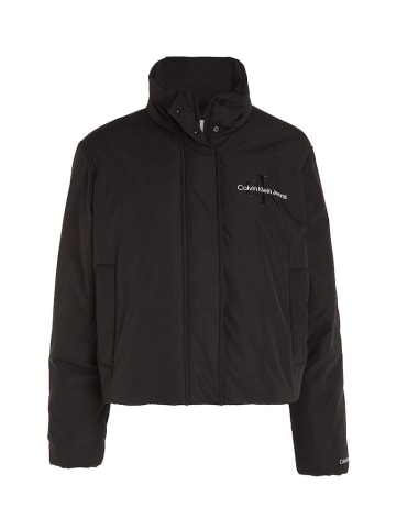 CALVIN KLEIN JEANS Jacke in ck black