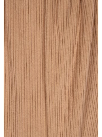 Swirly Women Jumpsuit in Beige Brown