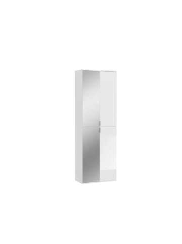 ebuy24 Kleiderschrank ProjektX Weiß 66 x 34 cm