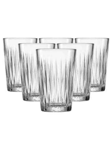 Ritzenhoff & Breker 6er Set Longdrinkgläser Nobel in 350 ml in transparent