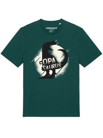 wat? Apparel T-Shirt Opasaurus in Dunkelgrün