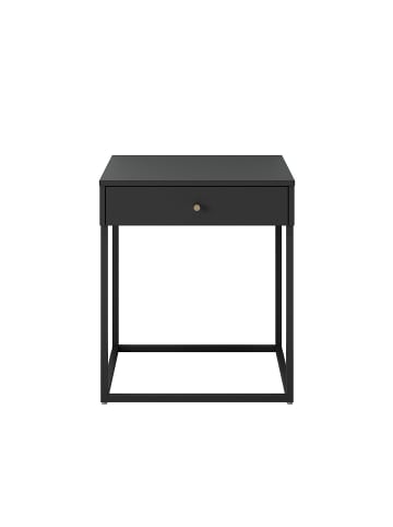 ebuy24 Nachttisch Pops 2er Set Schwarz 41 x 43 cm