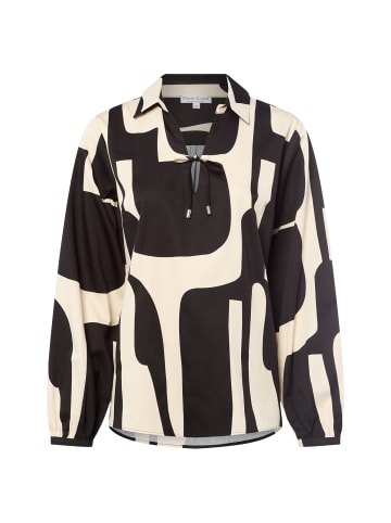 Marie Lund Blusenshirt in schwarz beige