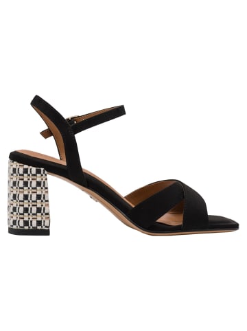 Tamaris Sandalette in BLACK COMB