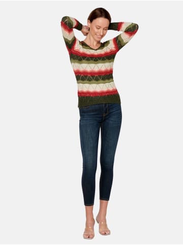 KOROSHI GESTRICKTES JERSEY in bunt