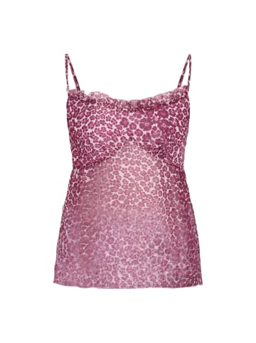 myMo Women Top in pink black