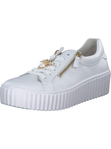 Gabor Fashion Schnürschuhe in weiss (gold)