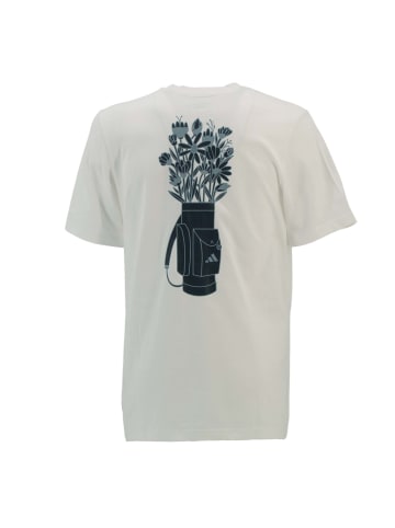 adidas Shirt Golf Graphic Tee in Weiß