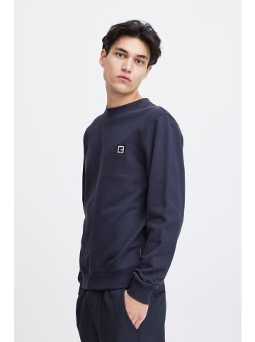 CASUAL FRIDAY Sweatshirt CFSebastian 0130 with logo label 20505014 Basic Sweatpullover mit Logostickerei in Blau