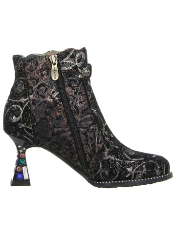 LAURA VITA Klassische Stiefelette in schwarz