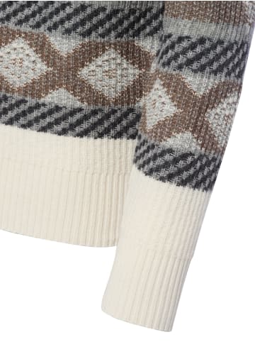 Bugatti Strickpullover in ecru grau - 0001