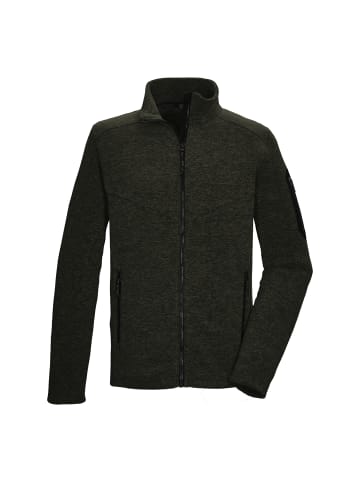 Killtec Fleecejacke mit Stehkragen in Dunkeloliv111