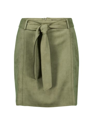 Zero  Minirock mit Gürtel in Pale Khaki