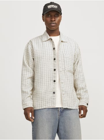 Jack & Jones Overshirt in Cloud Dancer
