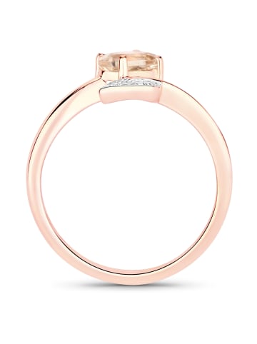 Rafaela Donata Ring Sterling Silber Morganit in roségold